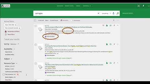 How To Find Sources With OneSearch