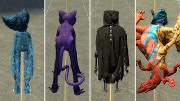 Playing As Chapter 1, 2, 3, 4 Monsters from Poppy Playtime | Garry