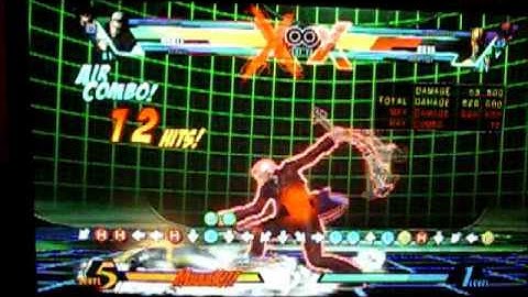 UMVC3 : Dark Dante - Corner to corner Jam session loop setup with XF