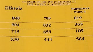 Sonnie Boyz February 2026 Illinois Lottery Predictions Sheet Review #pick3 #illinoislottery #pick4 
