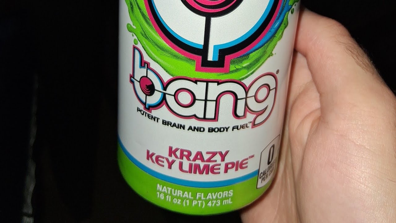 Bang Energy Drink Crazy Key Lime Pie (Review)