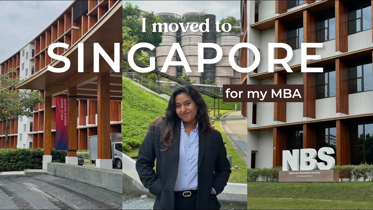 I moved to SINGAPORE for my MBA 🇸🇬 | Nanyang Business School