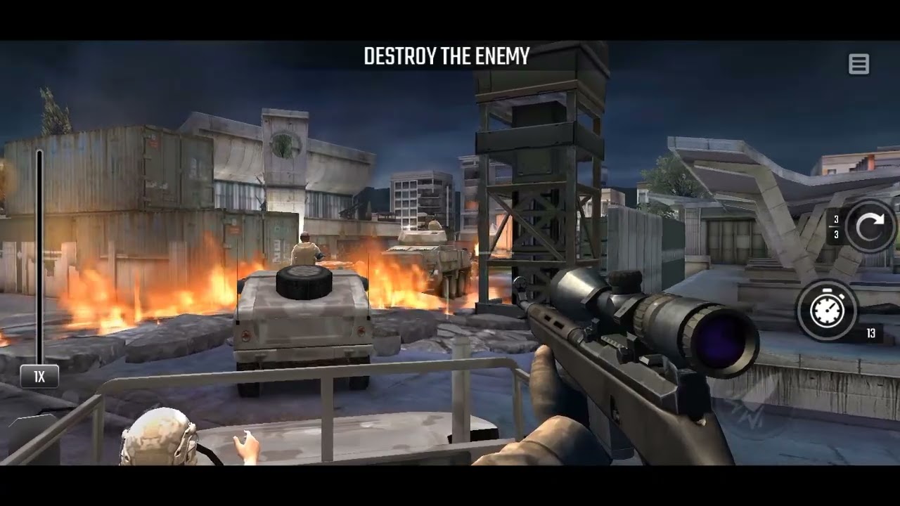 War Sniper Z3 Saadon Plains Mission 5-6-7-8 | Android Gameplay