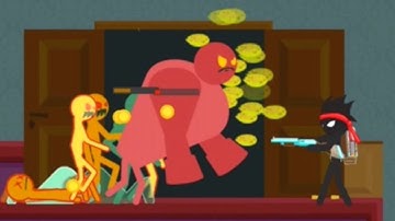 Stickman vs Angry Zombies & Boss!! Gameplay Chapter 4 Level 61-65