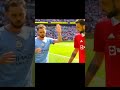 Bernardo Silva in conflict with Bruno Fernandes👀🫣#football #youtubeshorts #viral