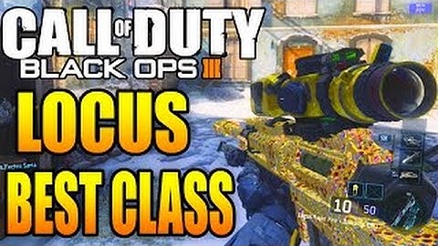Best Class Setup "Locust" Best Sniper- Black Ops 3
