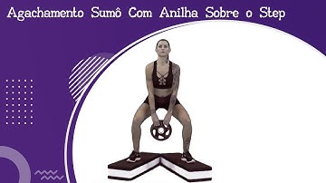 Agachamento Sumô Com Anilha Sobre o Step