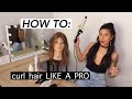 HOW TO: CURL HAIR | breaking down the basics w/ a curling iron AND flat iron