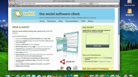 How to Download a Simple Twitter Client [Mac OS X]