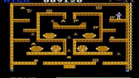 Atari 8-bit Lost Tomb (Datasoft) - room 6 bug