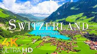 Switzerland 4K UHD - Scenic Relaxation Film With Calming Music - Amazing Nature - 4K Video Ultra HD