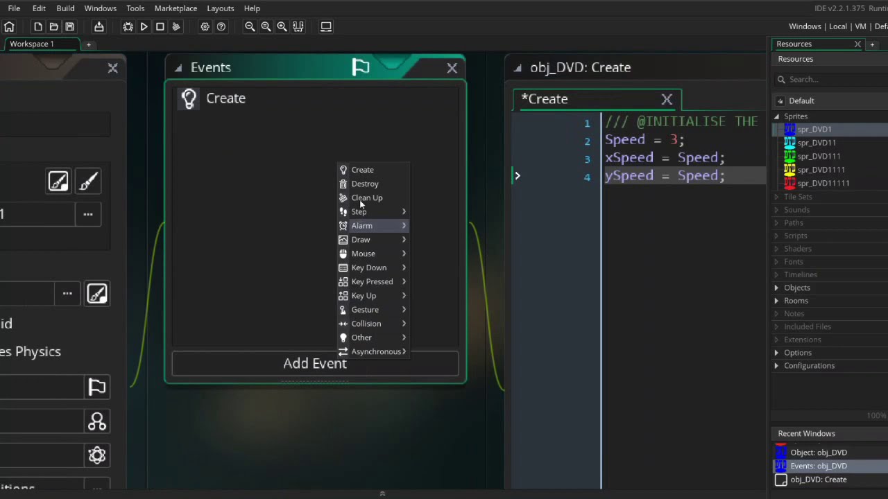 Making a crappy DVD idle screen cuz why not