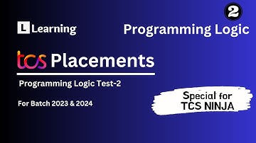 Best Programming Logic MCQ Questions and Answers (Part-2) | TCS Ninja | TCS Programming Logic Test