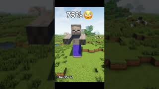 Minecraft Wellerman Edit: Zombie...😳 #Shorts #Minecraft #Viral