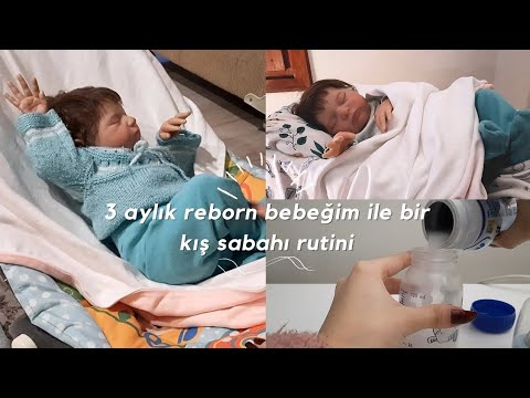 REBORN BEBEK MİLA'NIN KIŞ SABAHI RUTİNİ - REBORN BABY ROLEPLAY 💖