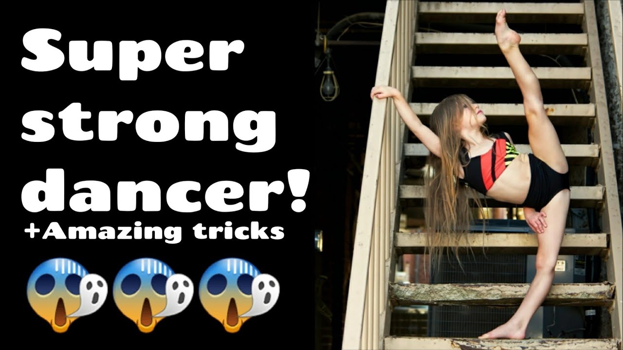 Amazing strong dancer with amazing flexibility❤! She can do unrealistic tricks😱!