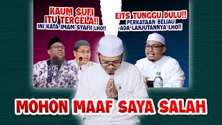 KLARIFIKASI ATAS KESALAHAN KONTEN KAMI TENTANG SUFI | IMAM SYAFI’I MENCELA SUFI? | UST FIRANDA
