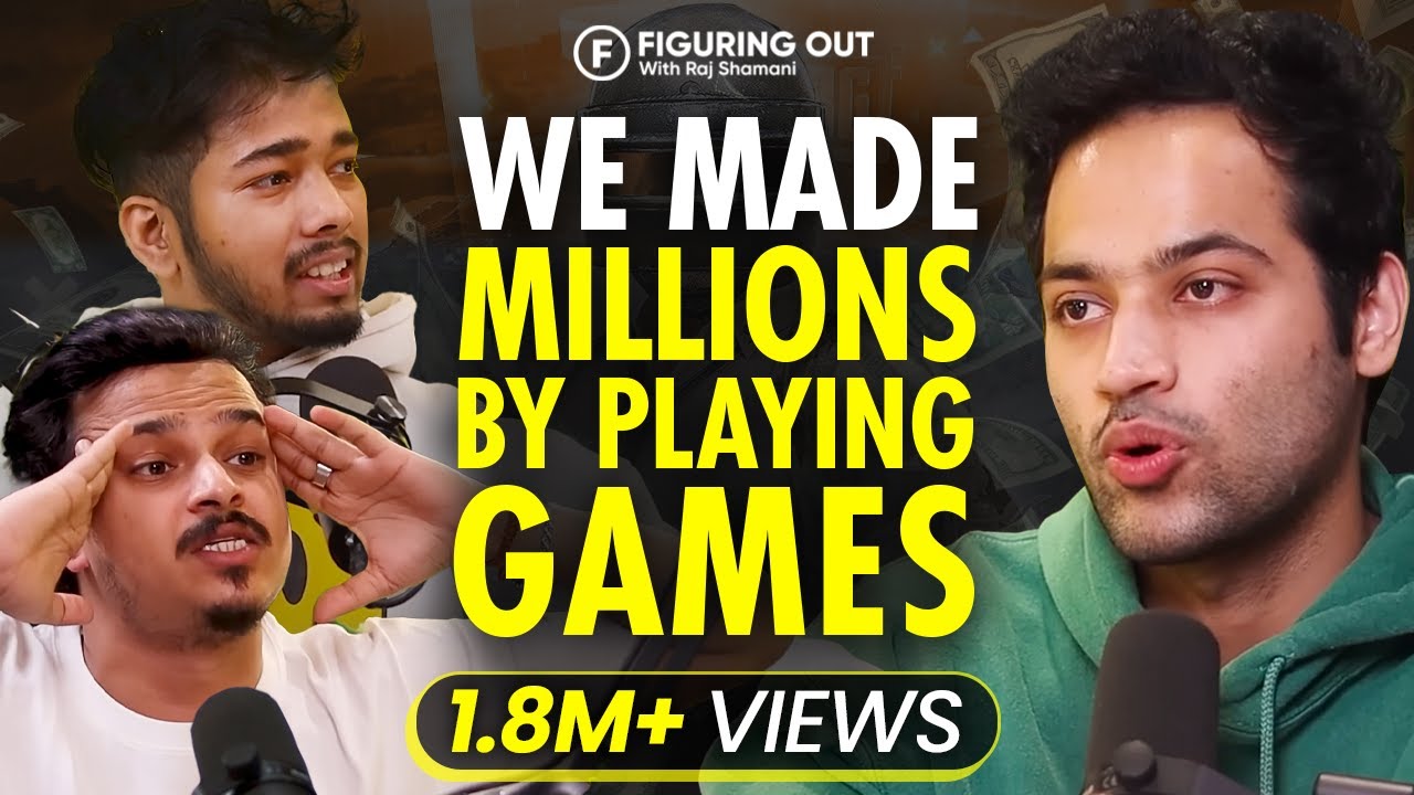 GAMING Next Big Industry in India? @sc0utOP & @8bitthug on Money, Hate & Opportunities | Raj