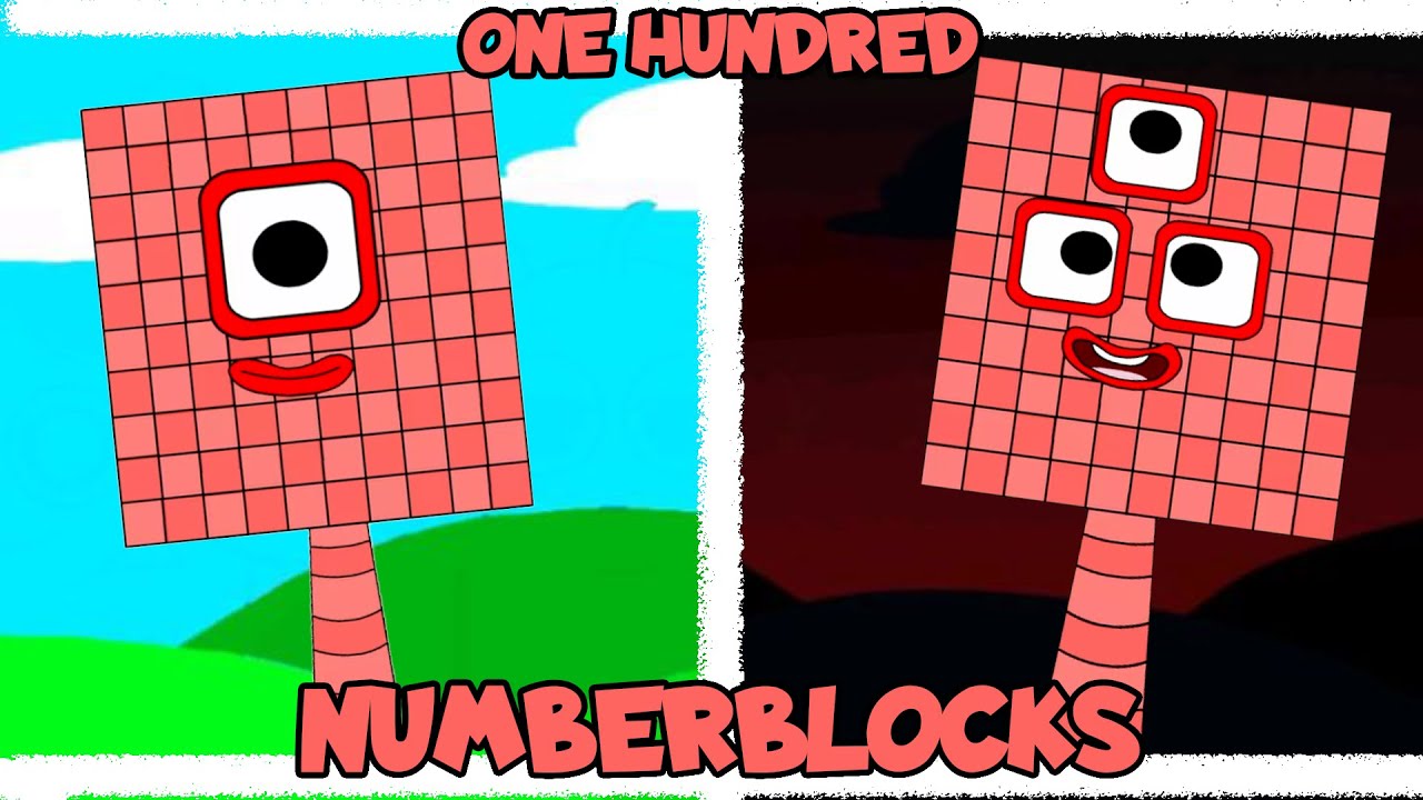 My Sprunki OC: One Hundred (from Numberblocks)