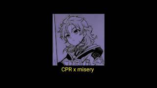 - CPR x Misery - Tiktok Mashup chords