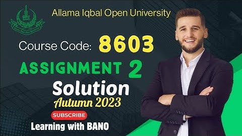 AIOU #8603 Assignment 2 solution | Curriculum Development | B.ed #aiou #assignment #autumn2023