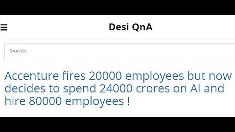 Attention! Accenture