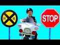 Police Lyndon Pretend Play with Traffic Signs