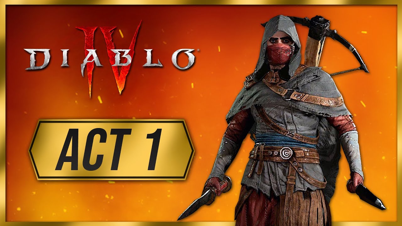 Diablo IV is finally here... Part 1 Walkthrough! - YouTube