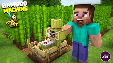 New Bamboo Machine in MCFleet | Mcfleet Bamboo Farm | Aim of Game #mcfleet 