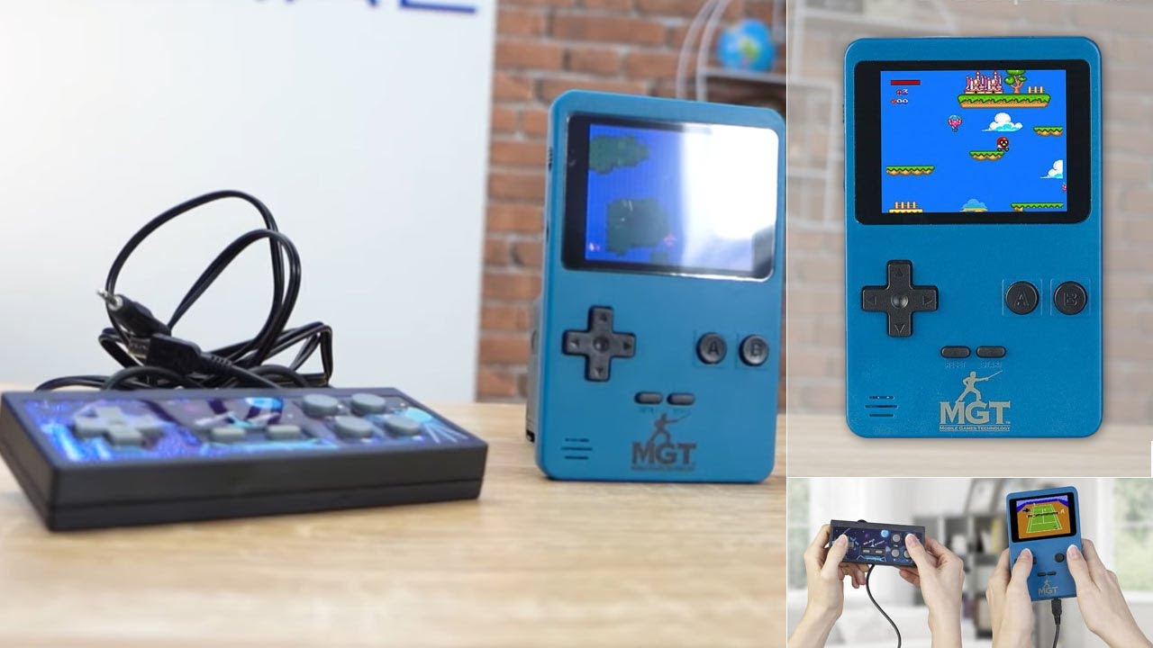 Mini console Retrogaming portable avec 150 jeux arcade Thumbs Up, Consoles  à petit prix