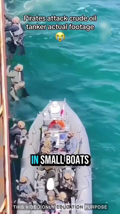 Why Ships Spray Water Into the Ocean — It’s Genius! #PirateDefense #ShipSecurity