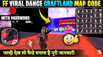 How To Join Disco Nacho Map In Free Fire | Disco Naccho Map New Password | FF Dancing Emote Map Code