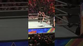 Kevin Owens gives Massive Frog Splash to Shane McMahon!