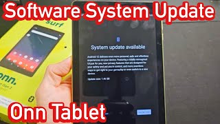 Onn Tablet: How to Update System Software Update (latest Android OS) screenshot 4