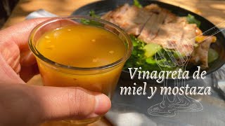 Vinagreta de miel con mostaza