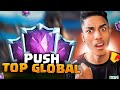 7600+ TROFÉUS! ÚLTIMA SEMANA COM PUSH = TELANDO OS PROS - CLASH ROYALE