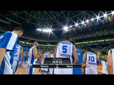 Highlights Greece-Spain EuroBasket 2013