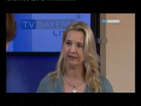 Buchautorin Barbara Forster auf TV Bayern