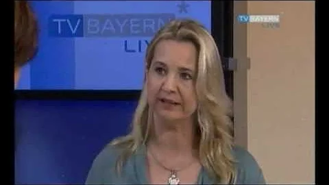 Buchautorin Barbara Forster auf TV Bayern