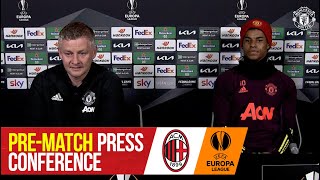 Pre-Match Press Conference | AC Milan v Manchester United | UEFA Europa League