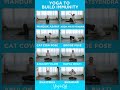 Yoga for Building IMMUNITY | Asanas | Pranayamas #shorts