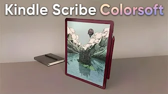 Kindle Scribe Colorsoft 2025 – First Color Kindle for Note-Takers!