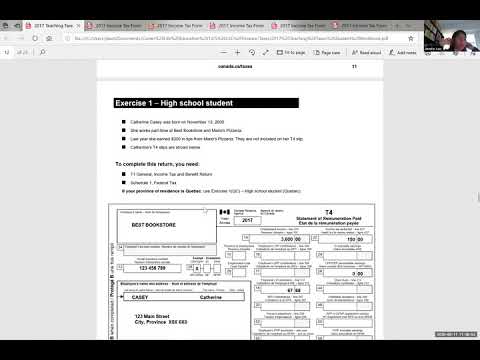 Video: How To Fill Out Section 1 Of The Income Tax Return