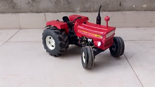 RC tractor low Rm testing vedeo remote