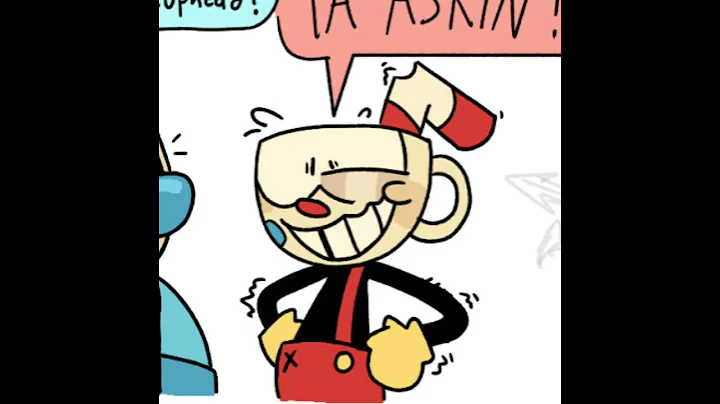 A Short Cuphead Comic Dub: No more coffee for Cuphead 😅☕️