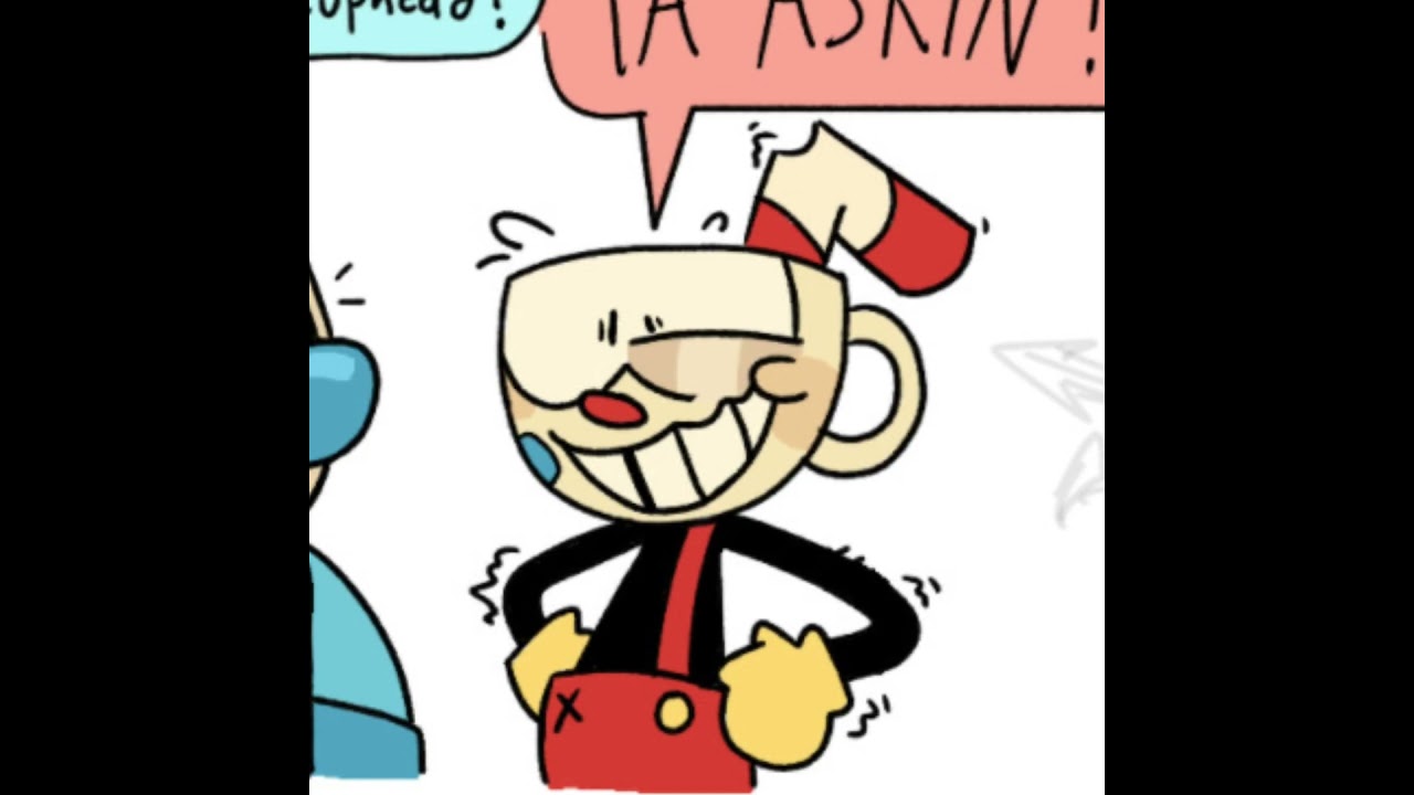 A Short Cuphead Comic Dub: No more coffee for Cuphead 😅☕️