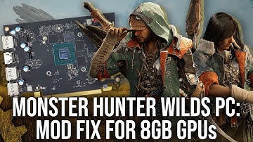 Monster Hunter Wilds PC Texture Mod Fixes Poor 8GB GPU Performance!
