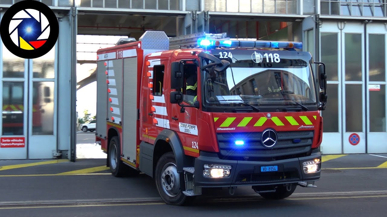 [Lausanne] Service de Protection et Sauvetage - Tonne-Pompe 124