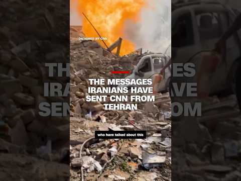 پیام هایی که ایرانی ها از تهران به سی ان ان فرستاده اند