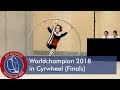 World Championships in Gymwheel 2018 Cyrwheel Final Carmen Lück